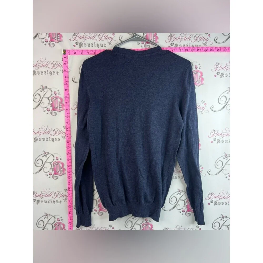 Divided cardigan sweater button up  Dark Navy Blue Button Cardigan